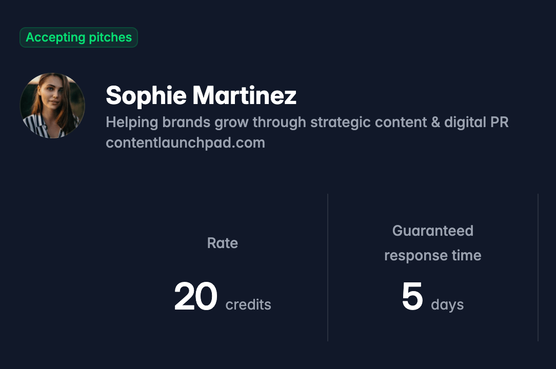 Review price and response time